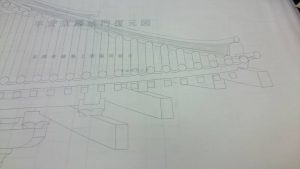羅城門図面　1/10